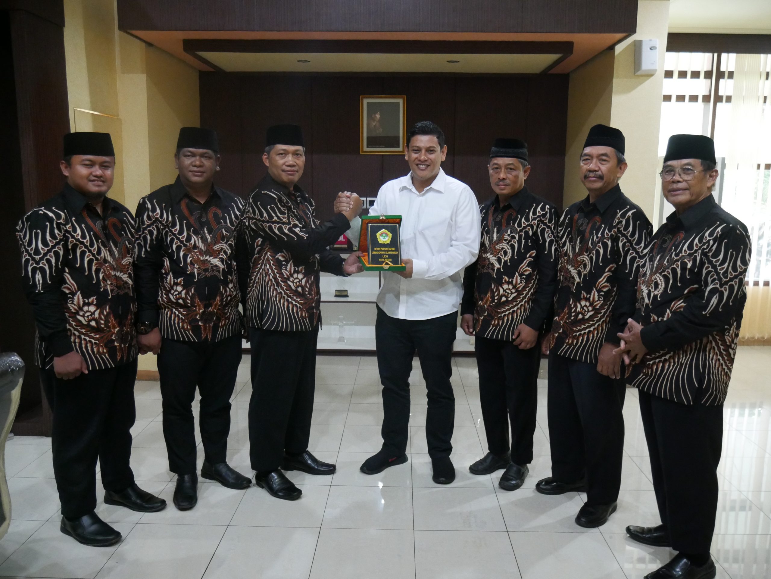 DPD LDII dan Waikota Kediri