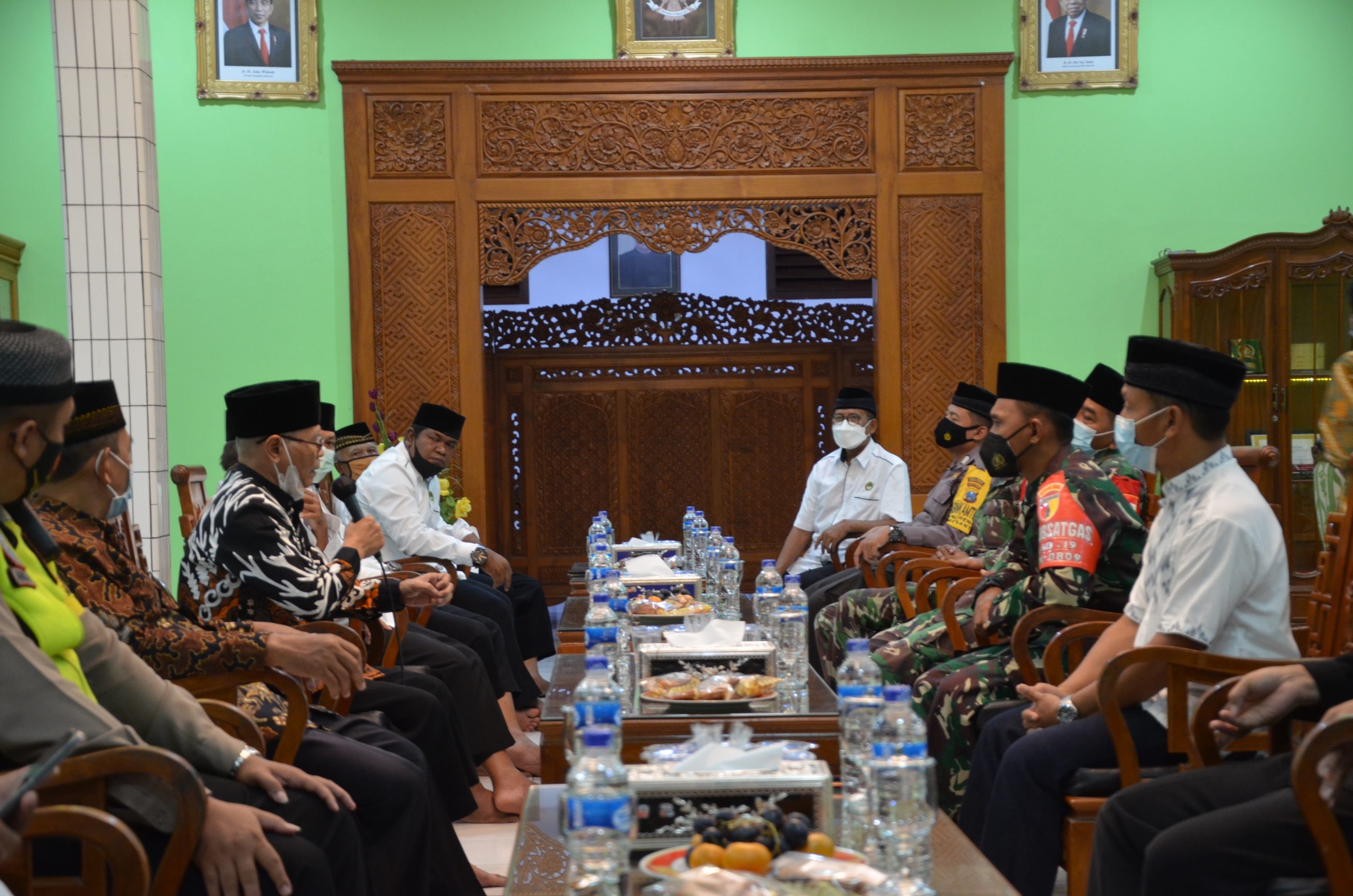 Komandan Kodim 0809 Kunjungi Ponpes Wali Barokah