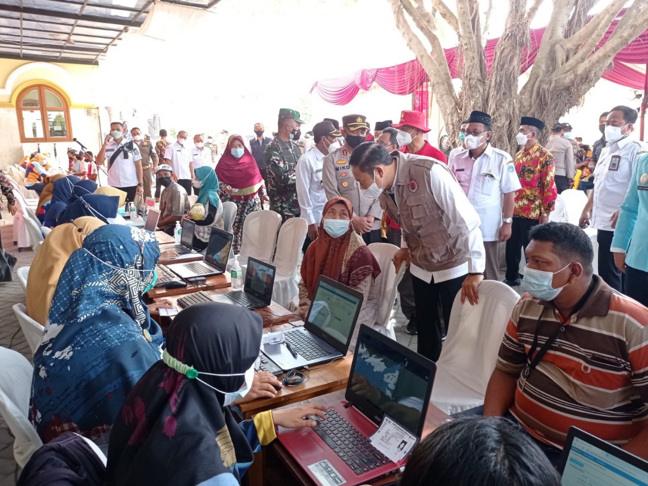 Membantu Kinerja Pemerintah, LDII Lamongan Gelar 1000 Dosis Vaksin