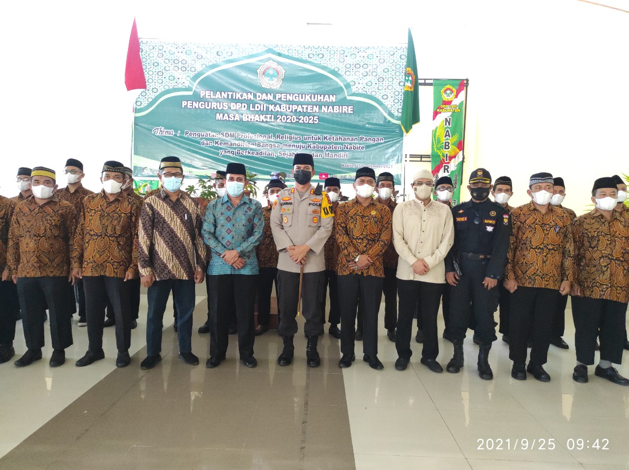 LDII Nabire Gelar Pengukuhan Pengurus Masa Bakti 2020-2025