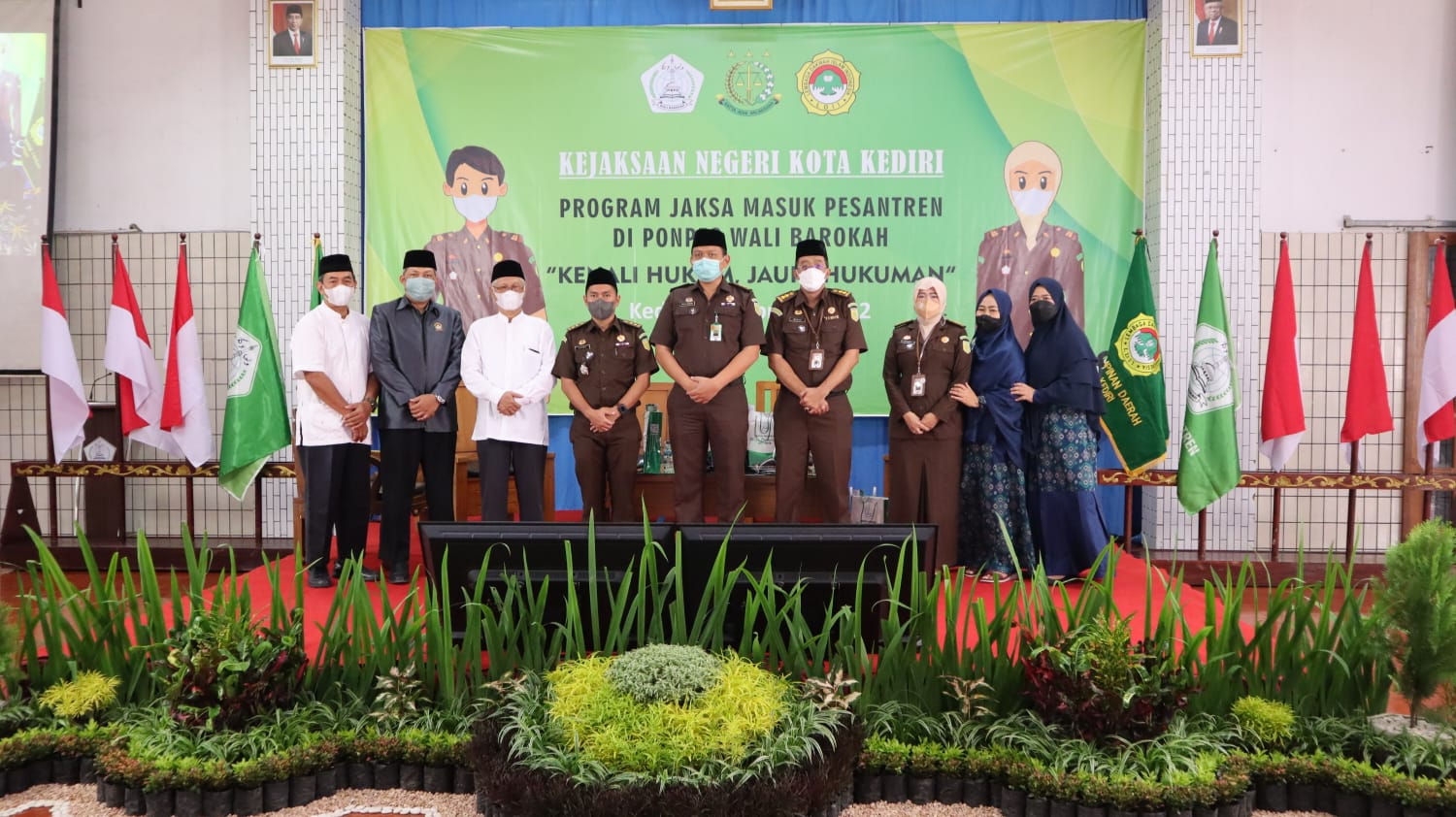 Wali Barokah dan LDII Kota Kediri Fasilitasi Program Jaksa Masuk Pesantren