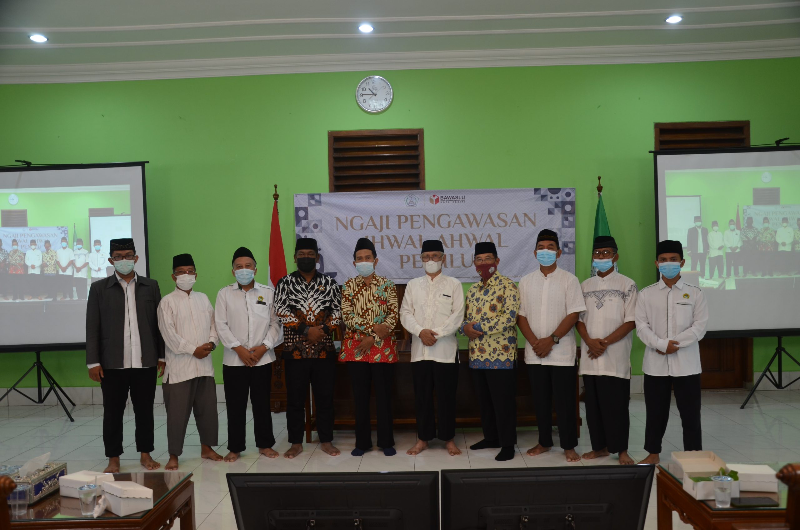 Bawaslu dan LDII Kerjasama Gelar Ngaji Pengawasan Pemilu di Ponpes Wali Barokah