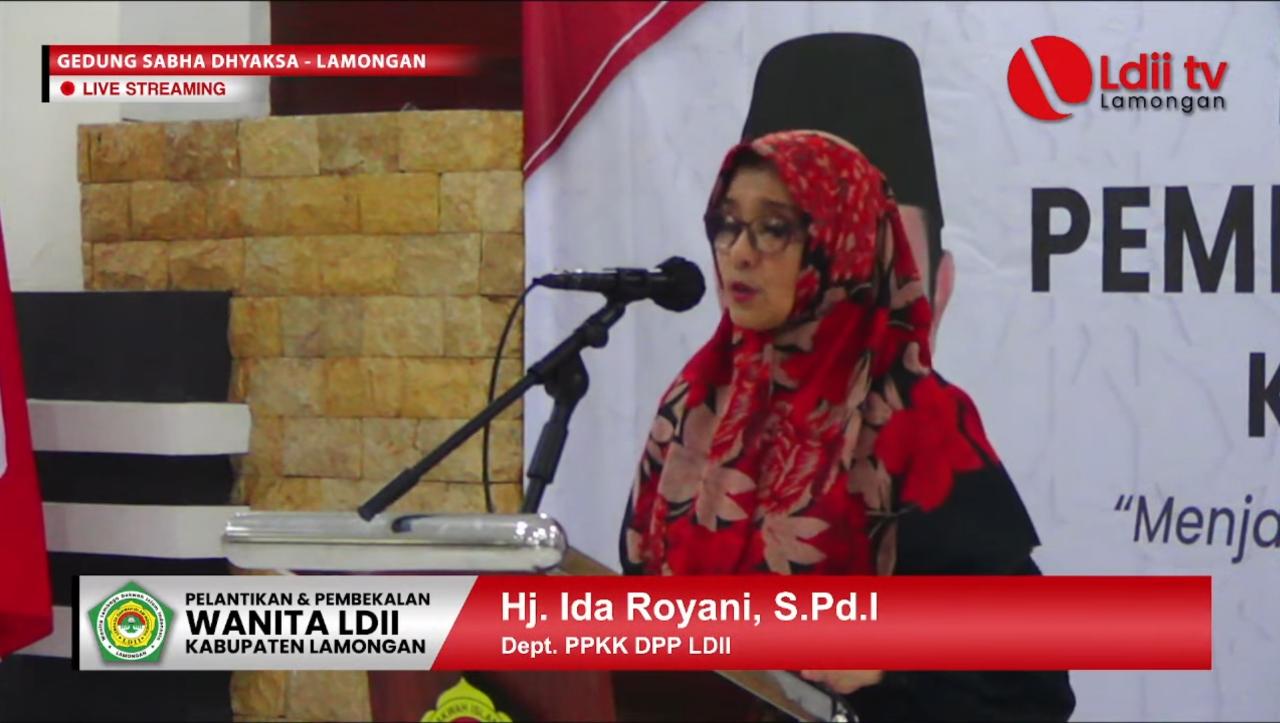 Departemen PPKK DPP LDII Beri Pembekalan Wanita LDII Lamongan