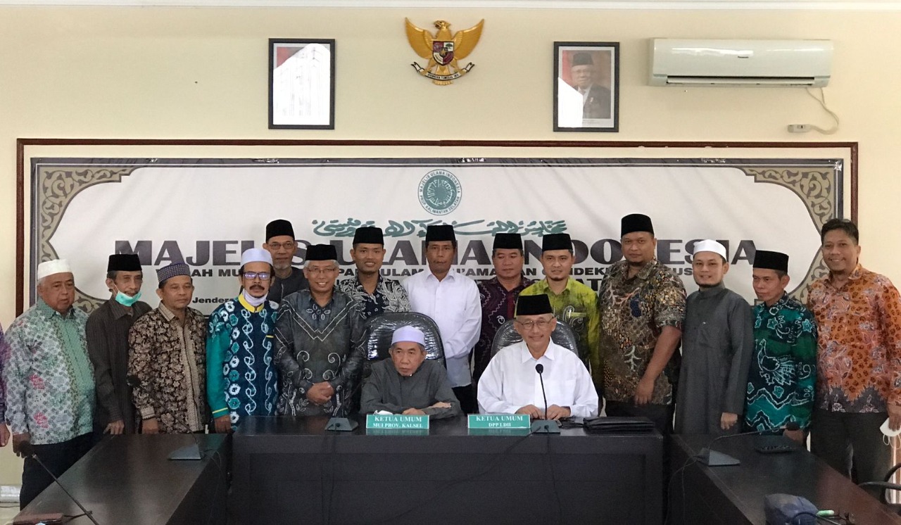 Kunjungi MUI Kalsel, LDII Minta Restu Helat Muswil