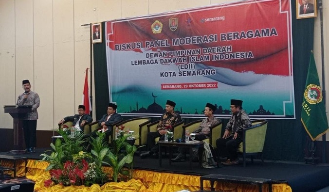 LDII Semarang Gelar Diskusi Panel Moderasi Beragama, Perkuat Kebersamaan dan Toleransi