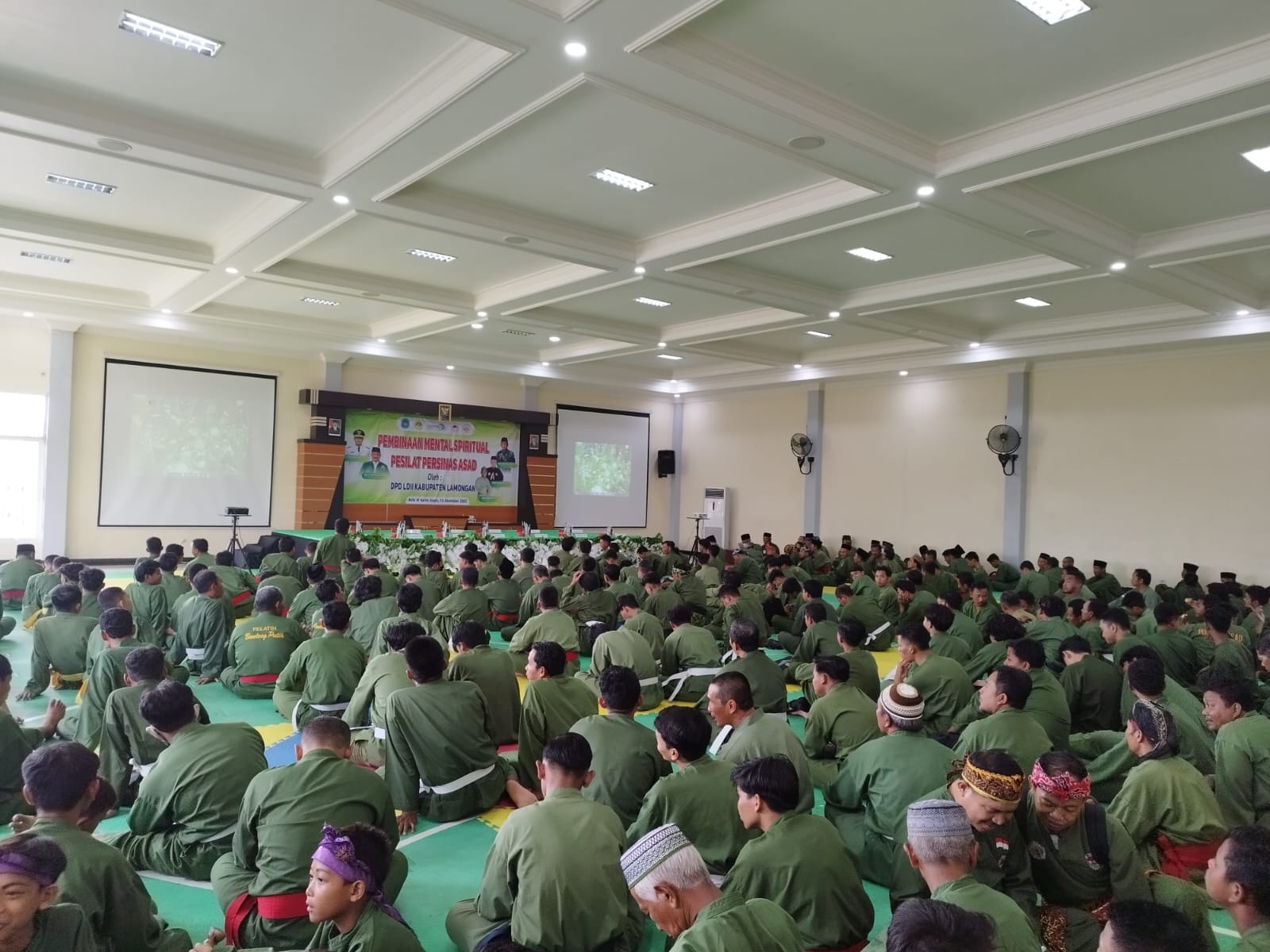 Beri Motivasi Pesilat Persinas Asad, Habib Ubaidillah Tekankan Pentingnya Akhlakul Karimah