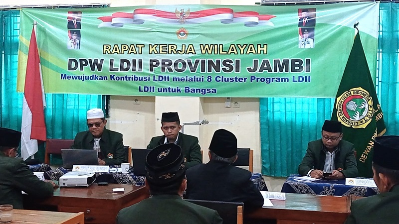 LDII Jambi Gelar Rakerwil, Komitmen Kedepankan Dakwah Sejuk
