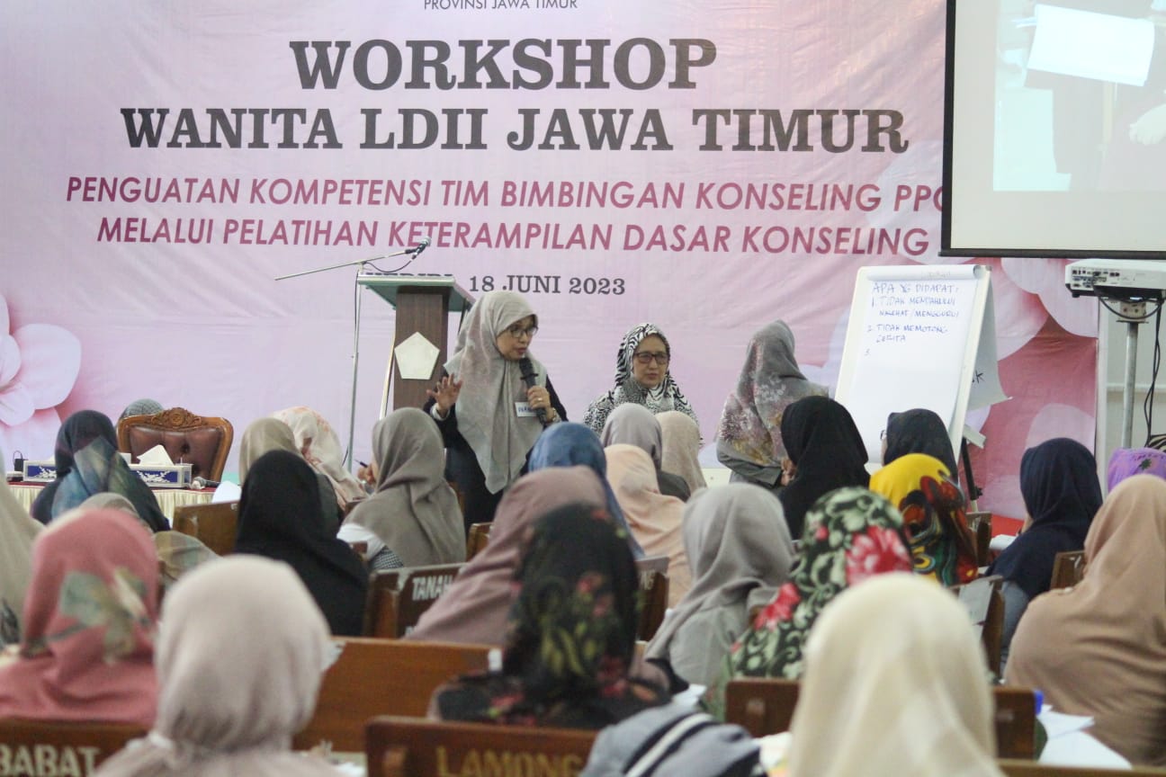 Optimalkan Peran Tim BK, LDII Jatim Gelar Pelatihan Konseling