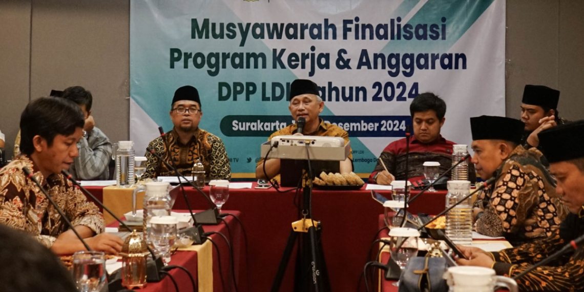DPP LDII menggelar program kerja tahun 2024 pada hari Sabtu (16/12).