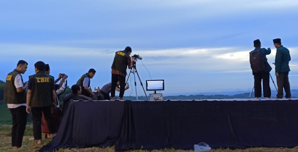 Ponpes Wali Barokah dan LDII Kota Kediri Pantau Hilal di Bukit Wonotirto Blitar, Ini Hasilnya