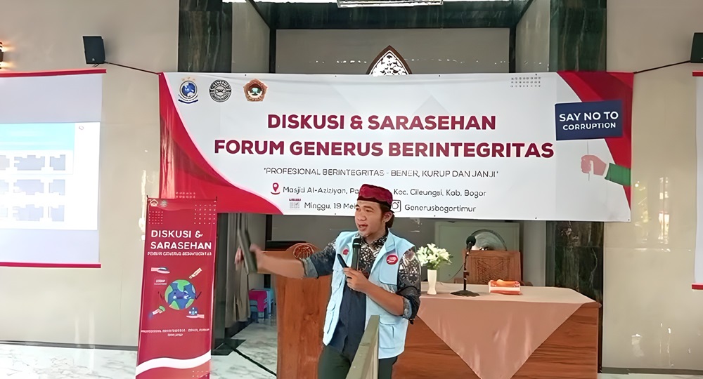 LDII Bogor Gandeng KPK Gelar Diskusi Forum Generus, Dihadiri Ratusan Generasi Muda
