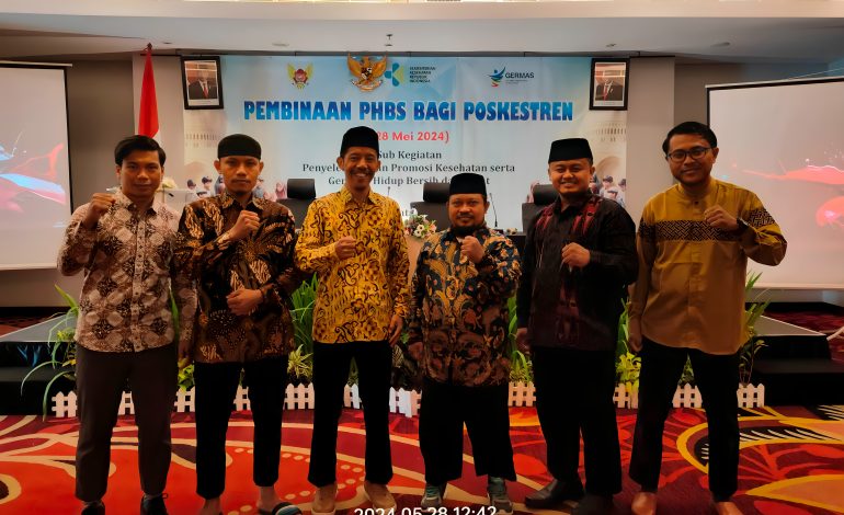 Ponpes Naungan LDII Hadiri Kegiatan Pembinaan PHBS Dinkes Kota Kediri