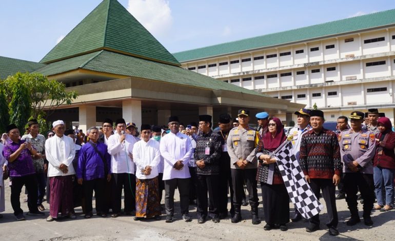 Ini Pesan LDII Saat Hadiri Pemberangkatan Calon Jemaah Haji Kota Kediri