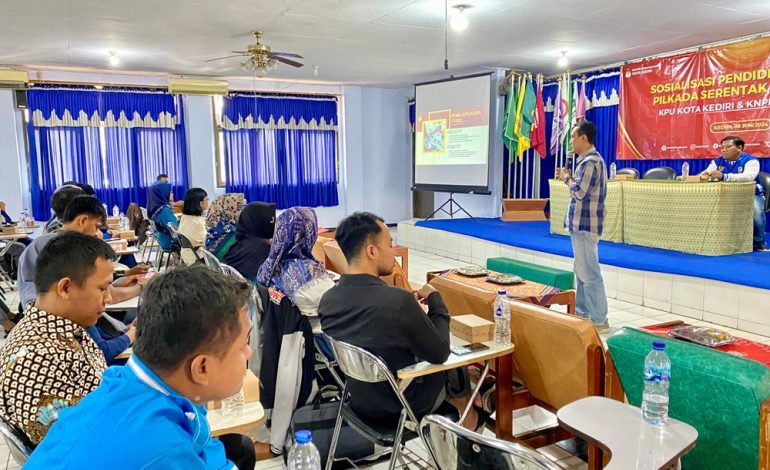 Pemuda LDII Kota Kediri Hadiri Kegiatan KNPI “Menggali Potensi Pemuda di Era Revolusi Teknologi”