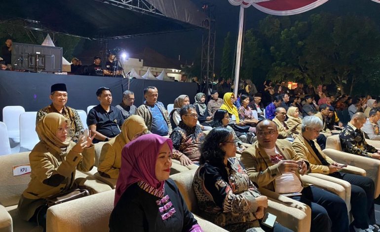 Ketua LDII Kota Kediri Hadiri Launching Maskot Si Tatak dan Tagline Tansah Bungah Pilkada 2024