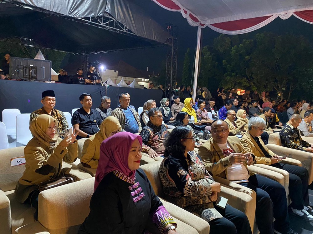 Ketua LDII Kota Kediri Hadiri Launching Maskot Si Tatak dan Tagline Tansah Bungah Pilkada 2024