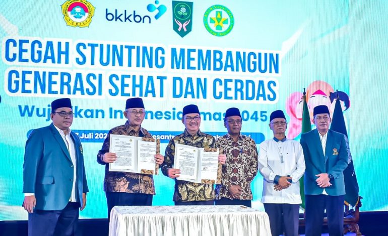 MoU Dengan LDII, Kepala BKKBN RI : Ini Langkah Strategis Cegah Stunting