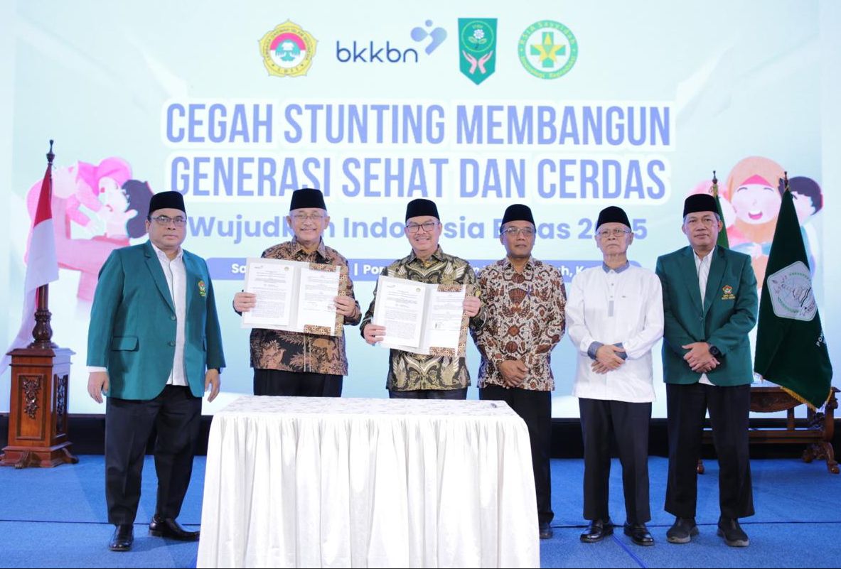Penandatanganan MoU antara BKKBN dan DPP LDII: Langkah Bersama Cegah Stunting
