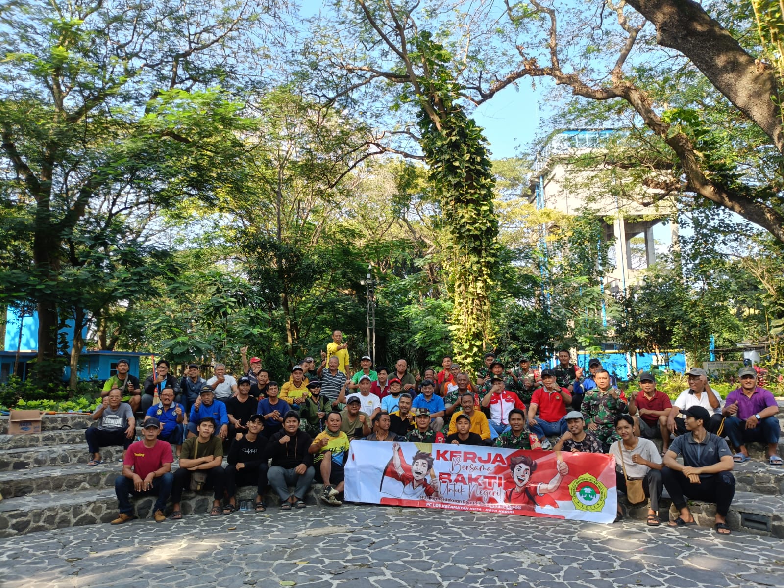 “Bakti Untuk Negeri” Warga LDII Bersinergi Dengan Tiga Pilar