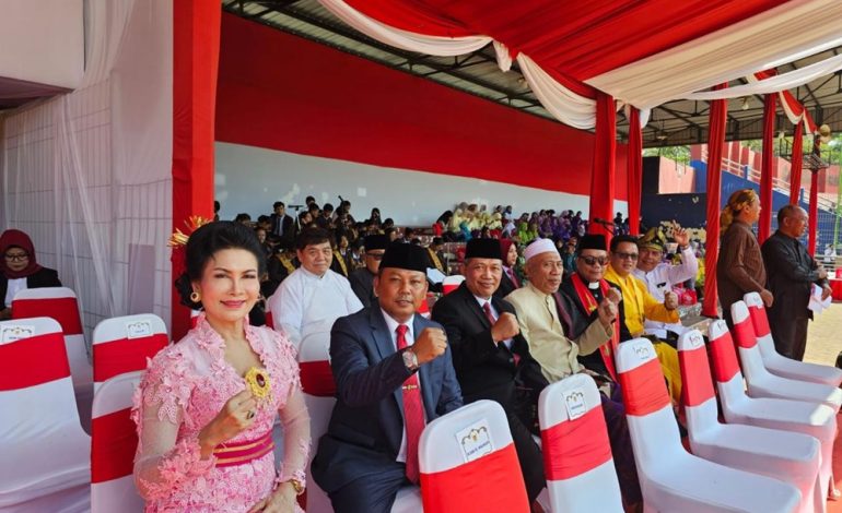 LDII Kota Kediri Ikuti Upacara Peringatan Detik-Detik Proklamasi Kemerdekaan ke-79