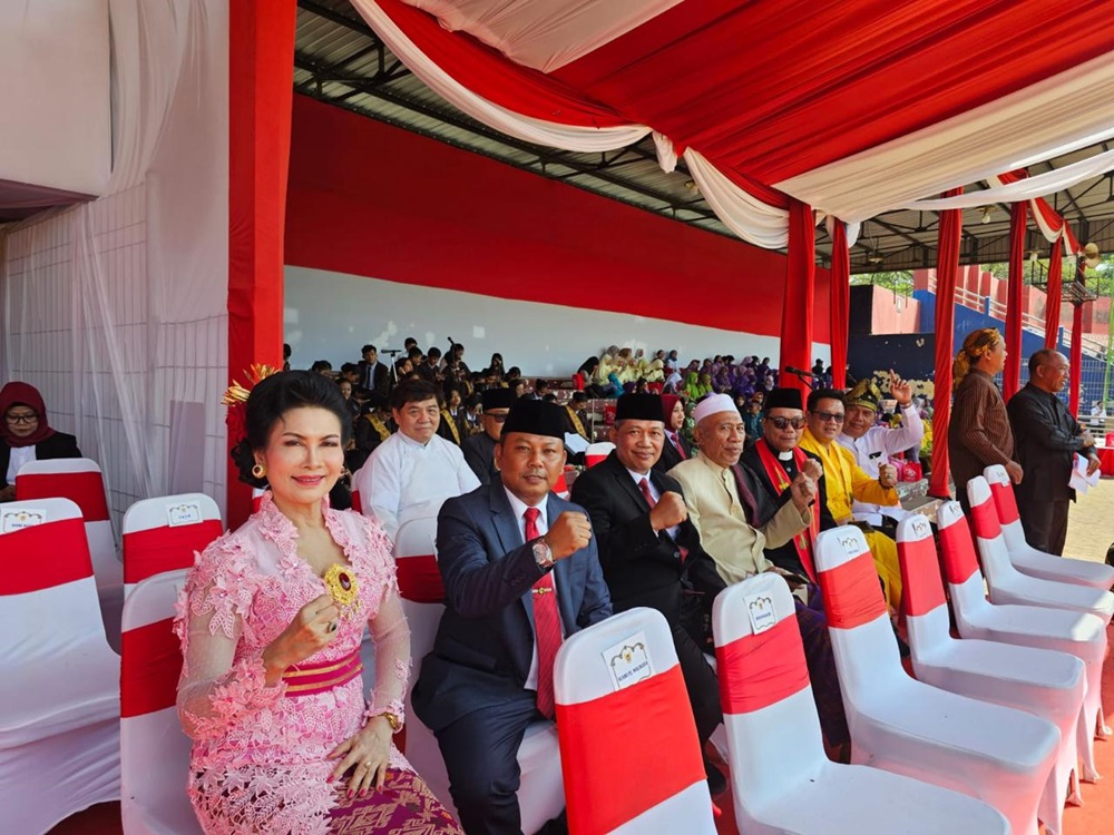 LDII Kota Kediri Ikuti Upacara Peringatan Detik-Detik Proklamasi Kemerdekaan ke-79