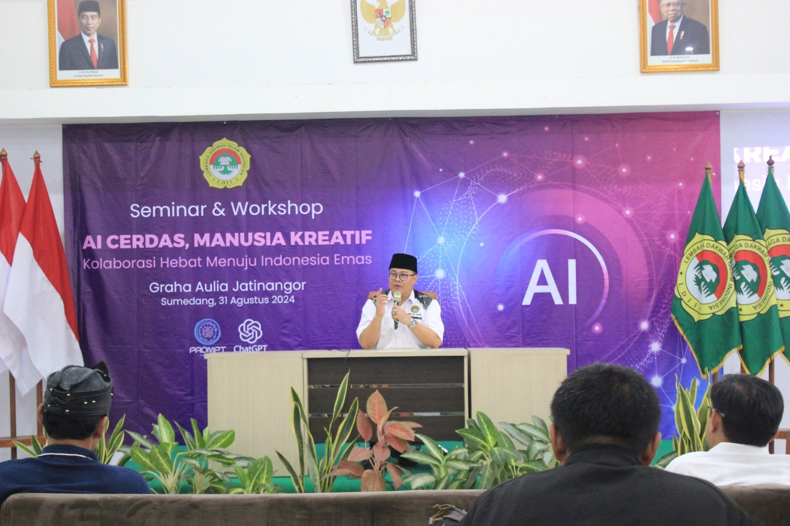 LDII Jawa Barat Selenggarakan Seminar dan Workshop “AI Cerdas, Manusia Kreatif” untuk Menyongsong Indonesia Emas
