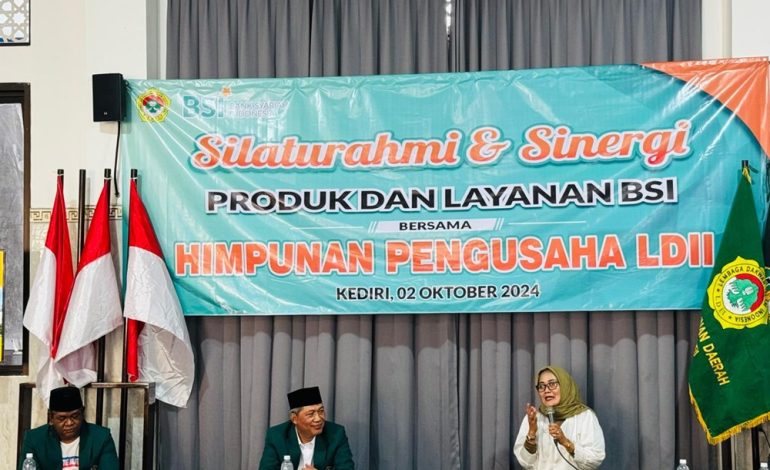 BSI Gandeng LDII Kota Kediri Sosialisasikan Produk Layanan Berbasis Syariah