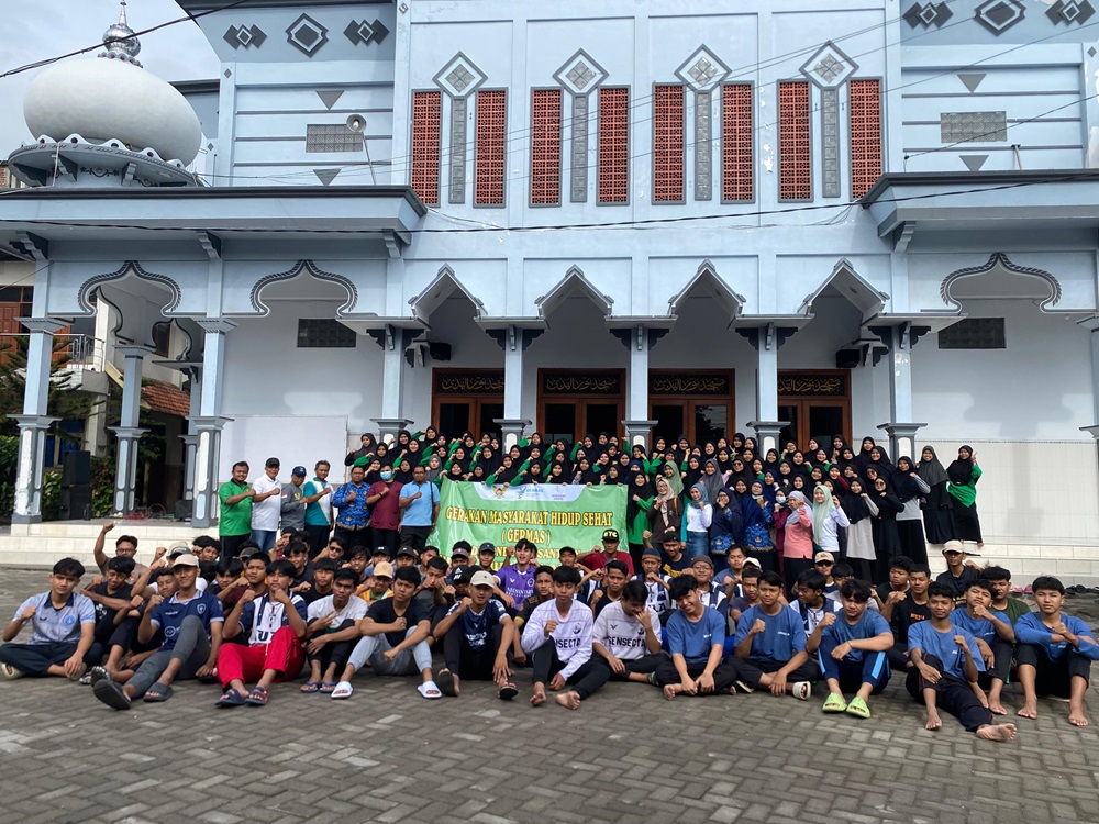 HKN 2024, Dinkes Gandeng LDII Kota Kediri Gelar Sosialisasi Germas dan Bakti Sosial Kesehatan