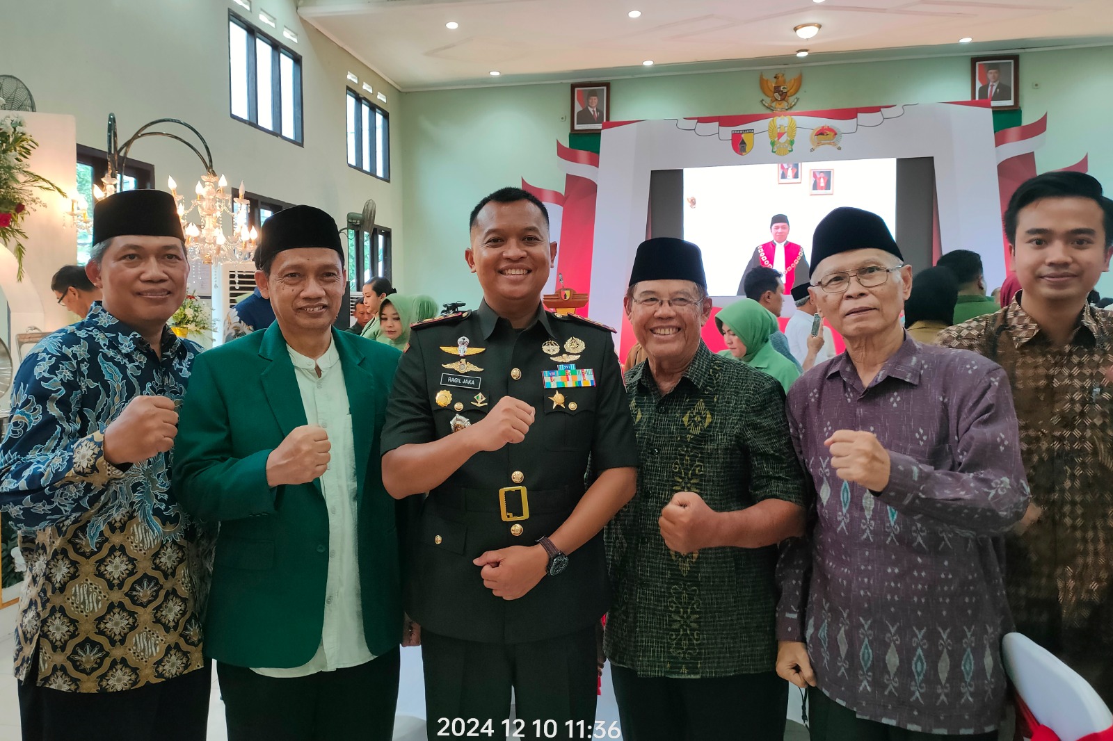 Hadiri Pisah Sambut Komandan Kodim 0809 Kediri, Ponpes Wali Barokah Apresiasi Dedikasi dan Kerja Sama dalam Hal Bela Negara