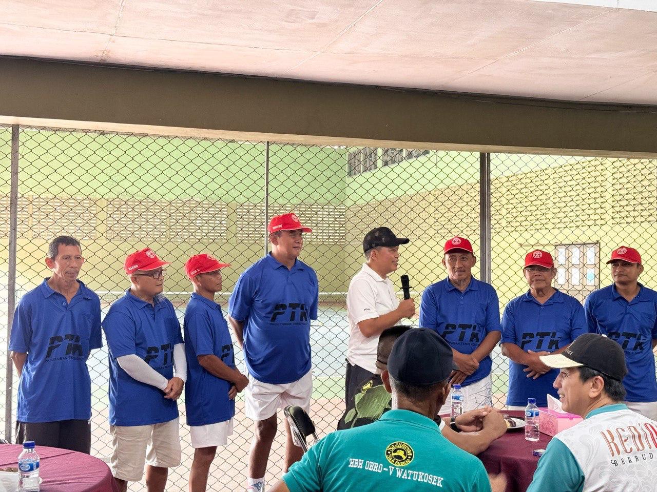 Ponpes Wali Barokah Gelar Tenis Bersama Lintas Instansi untuk Perkuat Silaturahmi