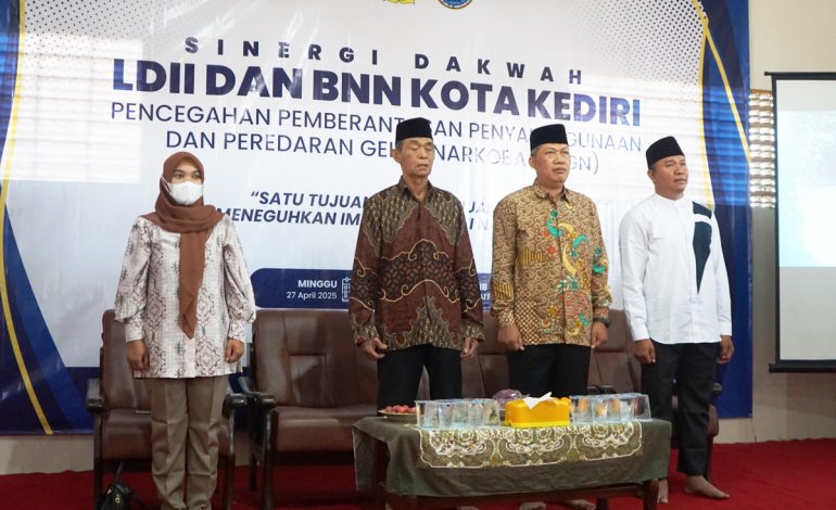 LDII Kota Kediri Bersinergi dengan BNN dalam Edukasi Bahaya Narkoba bagi Generasi Muda