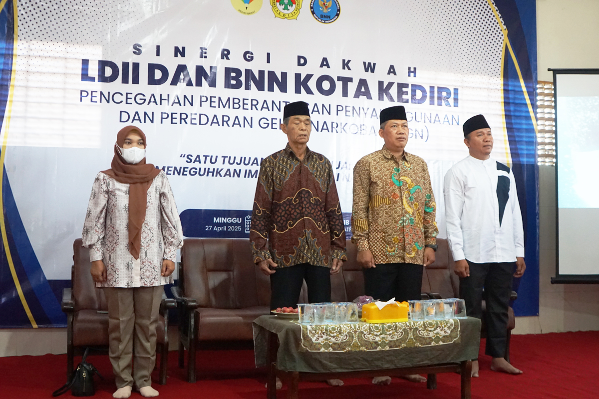 LDII Kota Kediri Bersinergi dengan BNN dalam Edukasi Bahaya Narkoba bagi Generasi Muda