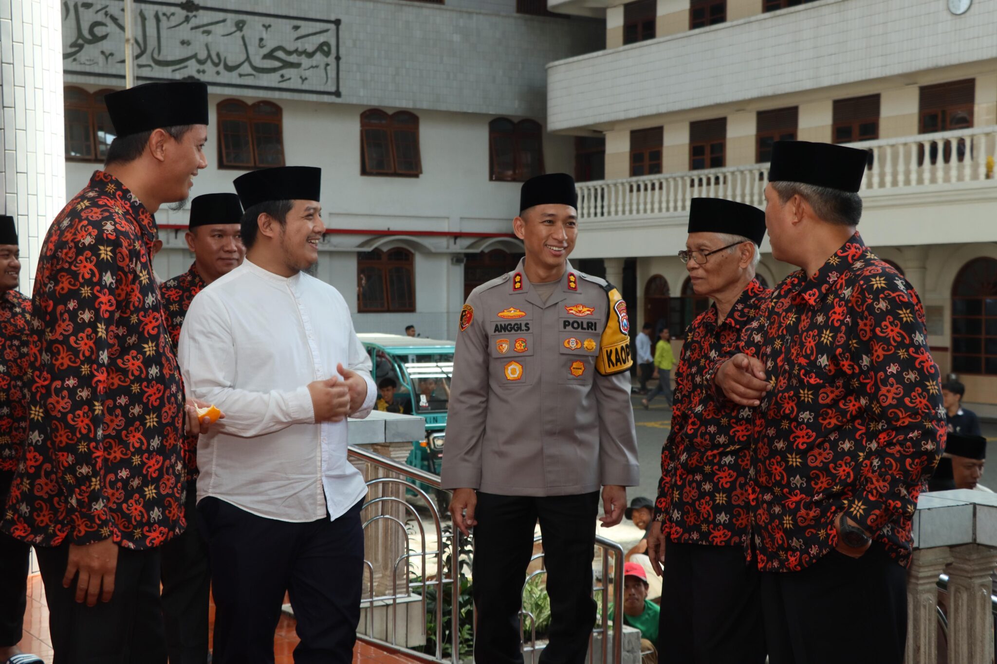 Kapolres Kediri Kota AKBP Anggi Saputra Jalin Silaturahmi ke Ponpes Wali Barokah