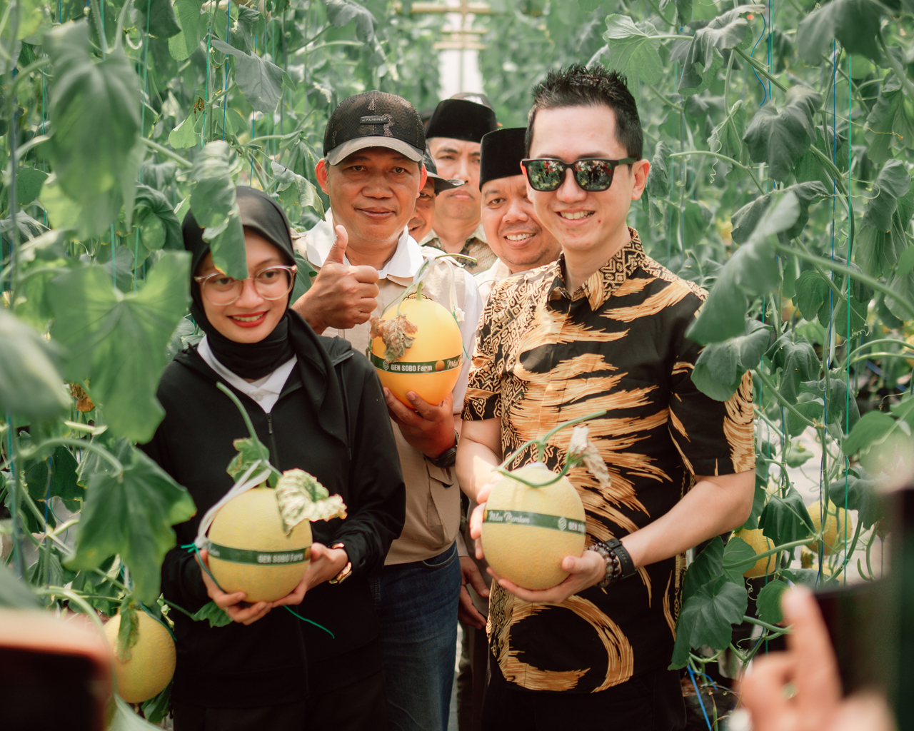 Wali Kota Kediri Dukung Petani Milenial dan Agrowisata Edukatif dalam Peresmian GenSobo Farm