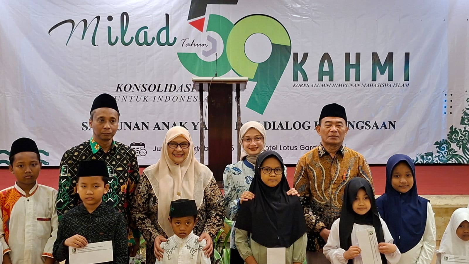 Hadiri Milad ke-59 KAHMI Kediri, LDII Soroti Peran Strategis Intelektual Hadapi Tantangan Bangsa