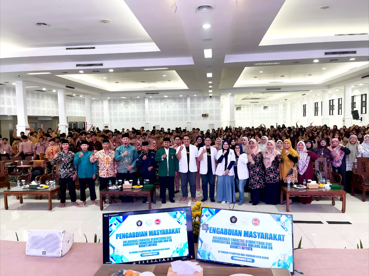 LDII Kota Kediri Dukung Edukasi Kesehatan Gigi Santri di Ponpes Wali Barokah