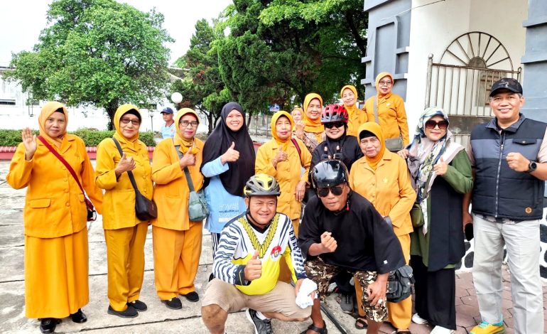 LDII Kota Kediri: Gowes Bahagia Bersama Wujud Syukur dan Momentum Tumbuhkan Semangat Patriotisme