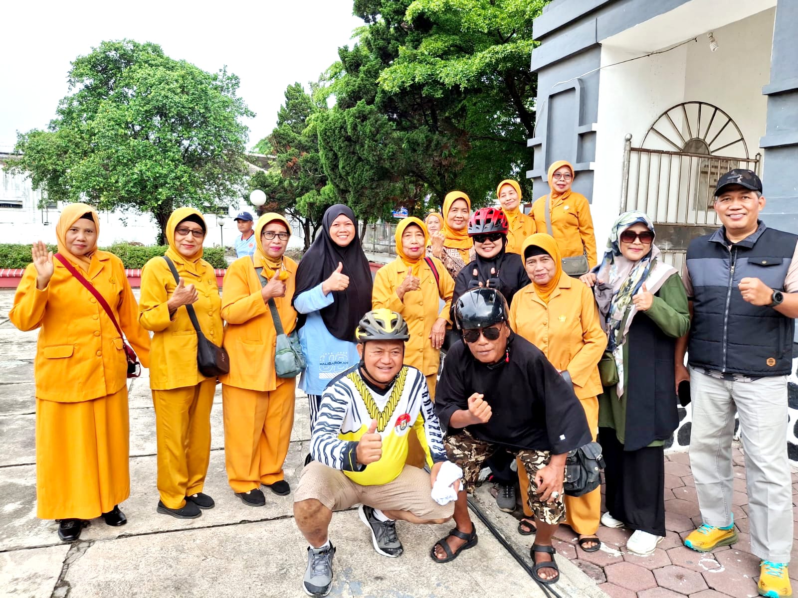 LDII Kota Kediri: Gowes Bahagia Bersama Wujud Syukur dan Momentum Tumbuhkan Semangat Patriotisme
