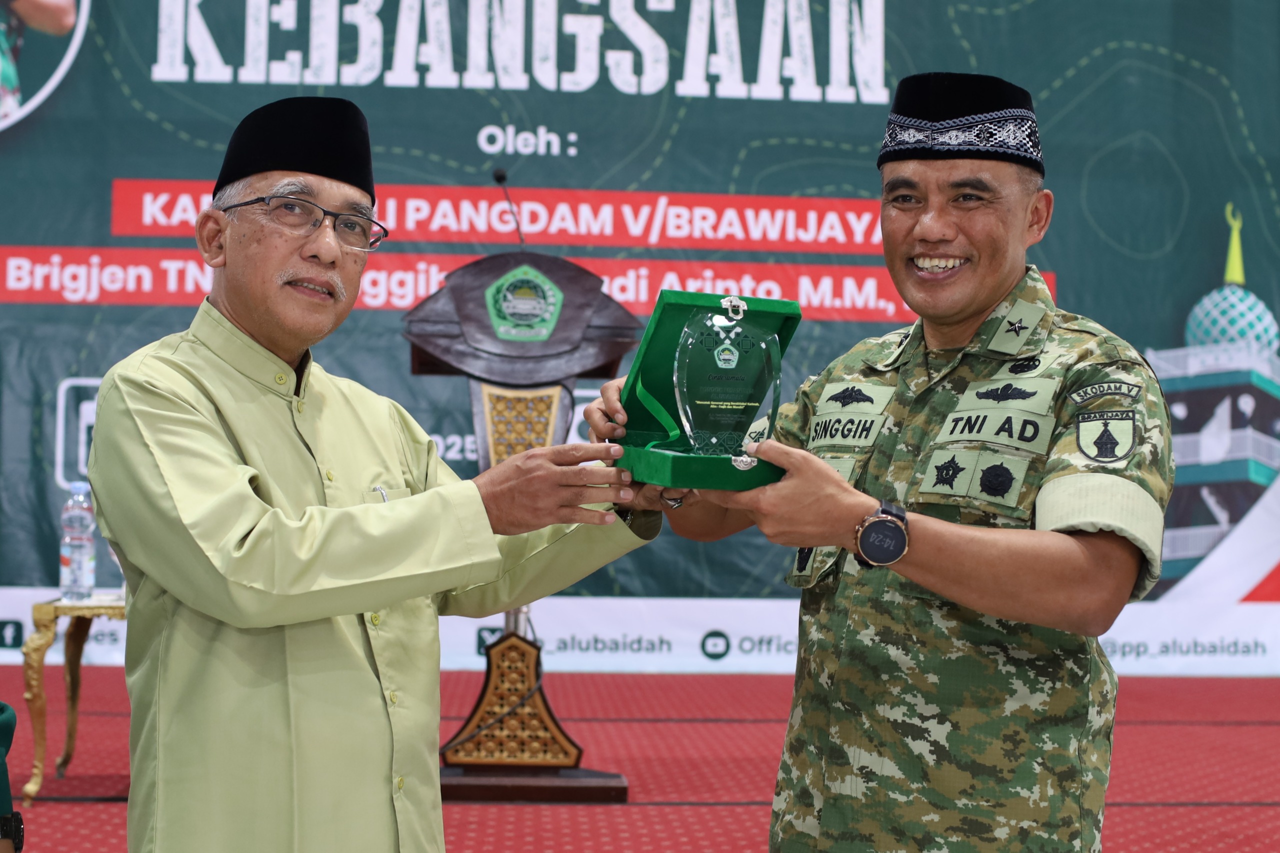 Kodam V/Brawijaya Berikan Pembekalan Wawasan Kebangsaan kepada Santri Ponpes Al-Ubaidah