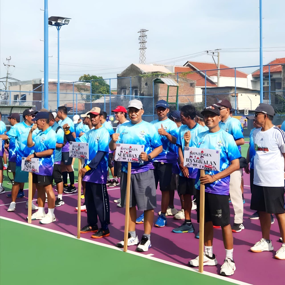 Ikuti TEG di Semarang, Ketua LDII Kota Kediri Tekankan Tenis adalah Investasi Kesehatan Jangka Panjang