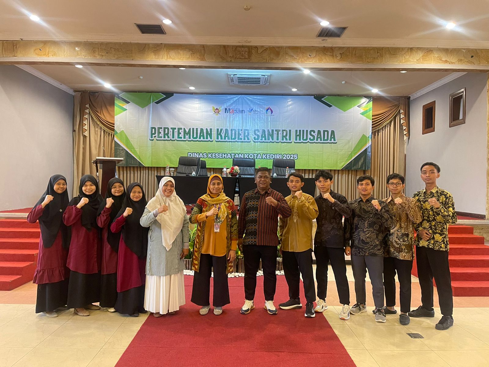 Pondok Al Hasun Hadiri Temu Kader Husada Dinkes Kota Kediri, LDII Tekankan Pentingnya Transfer Ilmu ke Santri