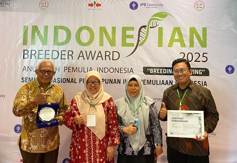 Warga LDII Raih Indonesian Breeder Award 2025, Ketum LDII Komitmen Pangan sebagai Kedaulatan Bangsa