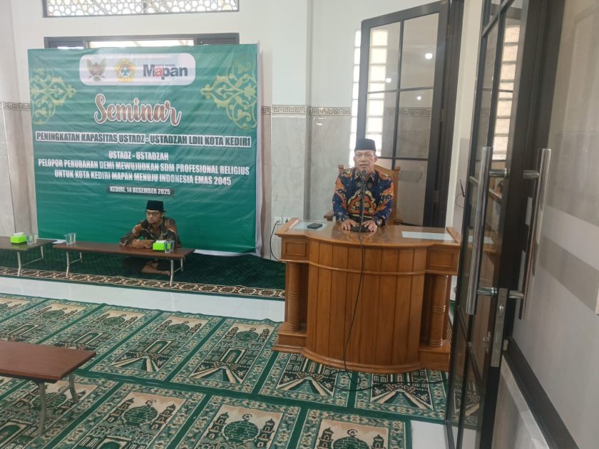 DPD LDII Kota Kediri Gelar Seminar Peningkatan Kapasitas Ustadz dan Ustadzah untuk Wujudkan SDM Profesional Religius