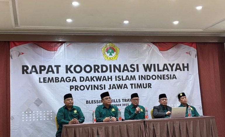 Rakorwil DPW LDII Jawa Timur 2025: Konsolidasi Organisasi dan Sinergi Daerah