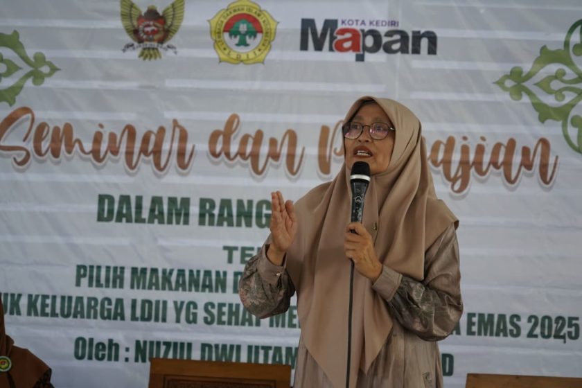 LDII Kota Kediri Gelar Seminar Kesehatan tentang Gizi Seimbang Keluarga