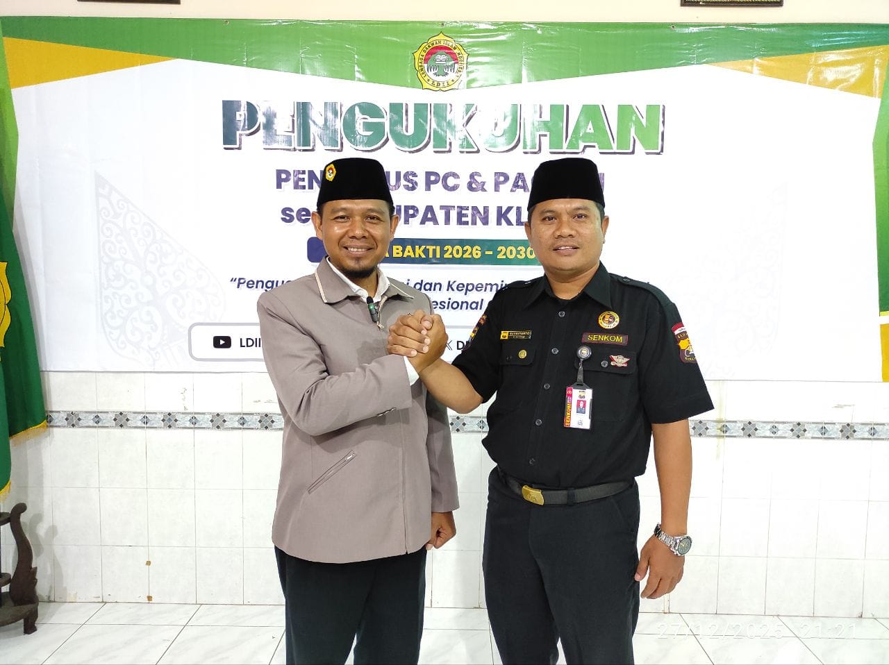 Pengukuhan PC dan PAC LDII Klaten Dihadiri Wakil Ketua Senkom Mitra Polri, Perkuat Sinergi Kamtibmas