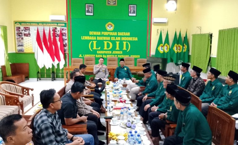 Kapolres Jember Silaturahim ke LDII, Perkuat Sinergi Jaga Kamtibmas