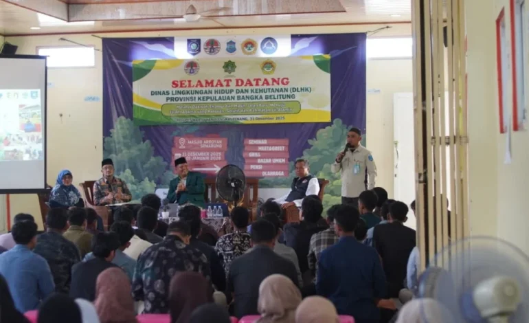 LDII Bangka Belitung Bersama DLHK Sosialisasikan Program Kampung Iklim untuk Generasi Muda
