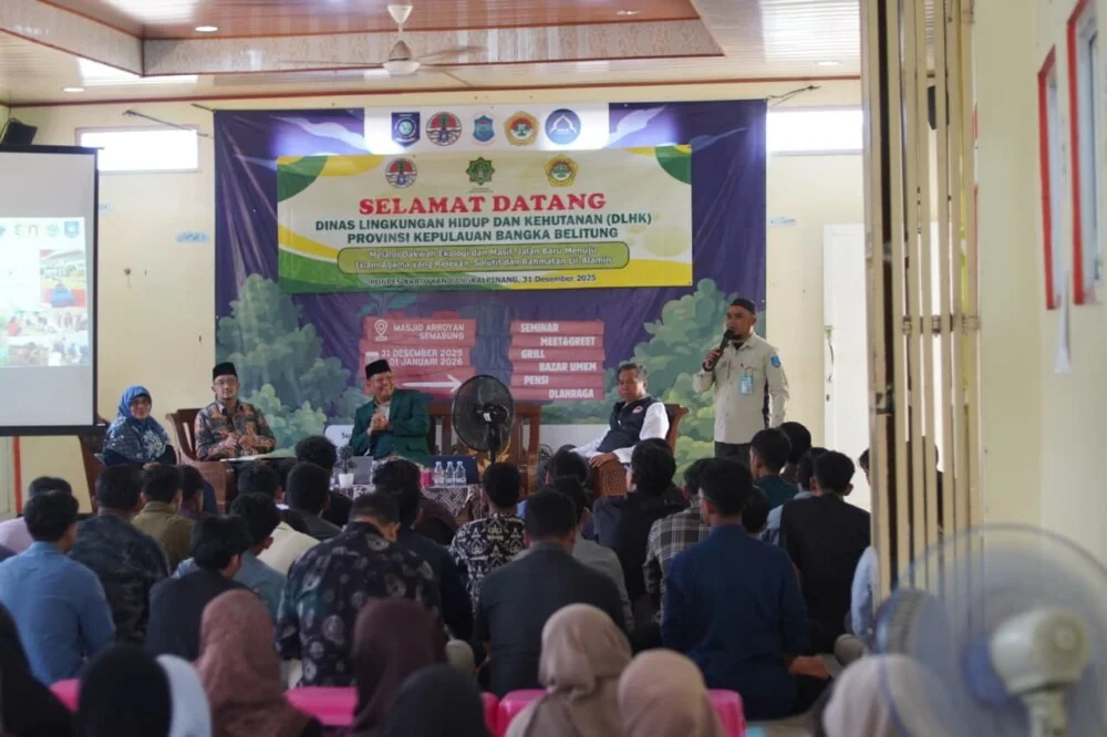 LDII Bangka Belitung Bersama DLHK Sosialisasikan Program Kampung Iklim untuk Generasi Muda