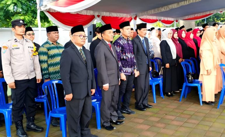 LDII Kota Kediri Hadiri Upacara Hari Amal Bakti ke-80 Kemenag di Lapangan MAN 2 Kediri